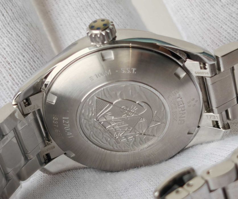 Жіночий годинник Eterna KonTiki Big date 1270.41 Swiss made