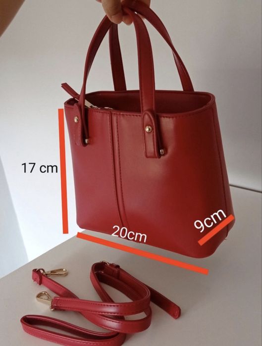 elegancka torba z paskiem
