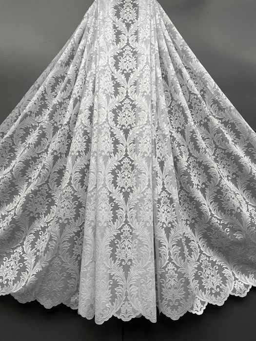 Сучасна коротка тюль висота 1.8 - 2м, гардины штори, фатінки