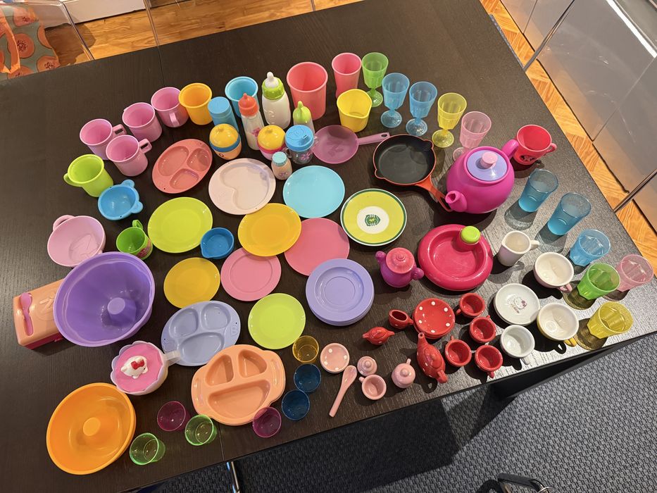 Louça de brincar - mais de 100 peças