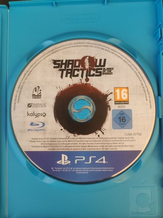 Shadow Tactics PS4