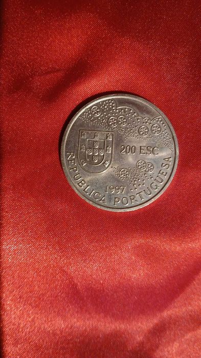 Moeda 200 Escudos – História do Japão (1997)