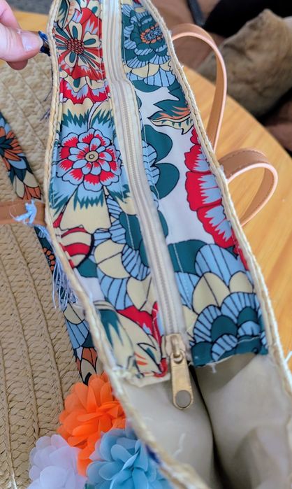 Cesta para ida á praia