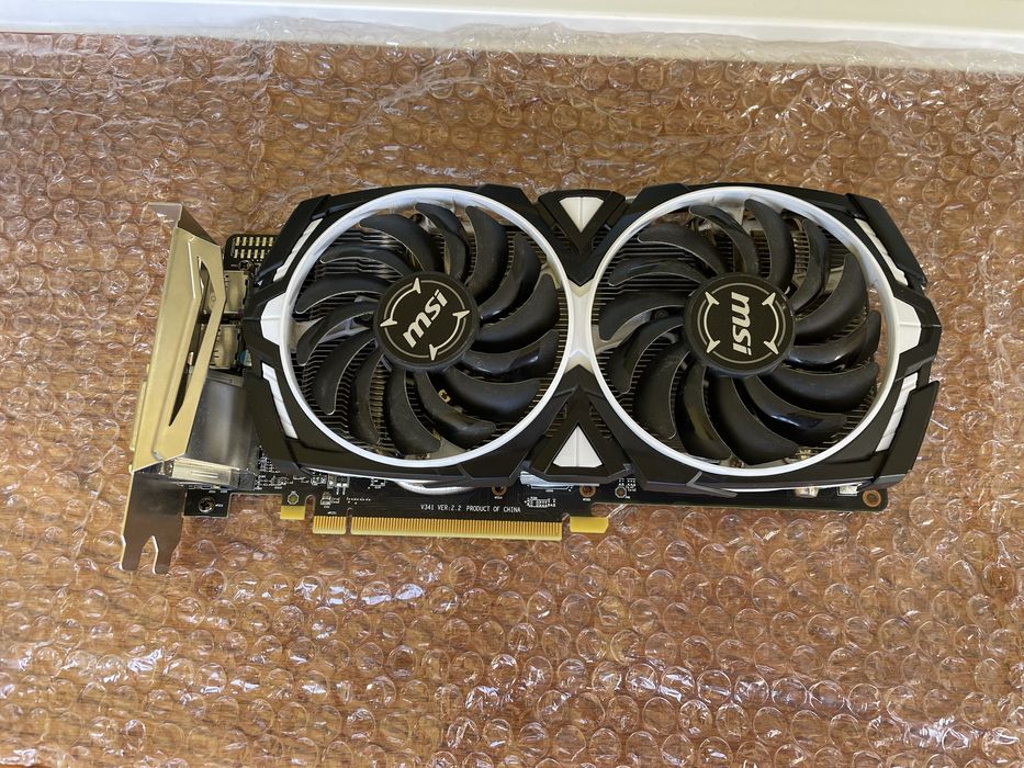 msi radeon rx 570 ARMOR 8gb - дефект