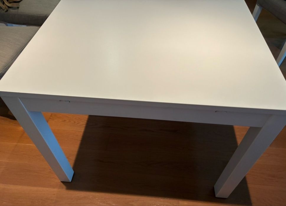 Mesa extensivel, branco, 1.75/2.20/2.65X95 cm