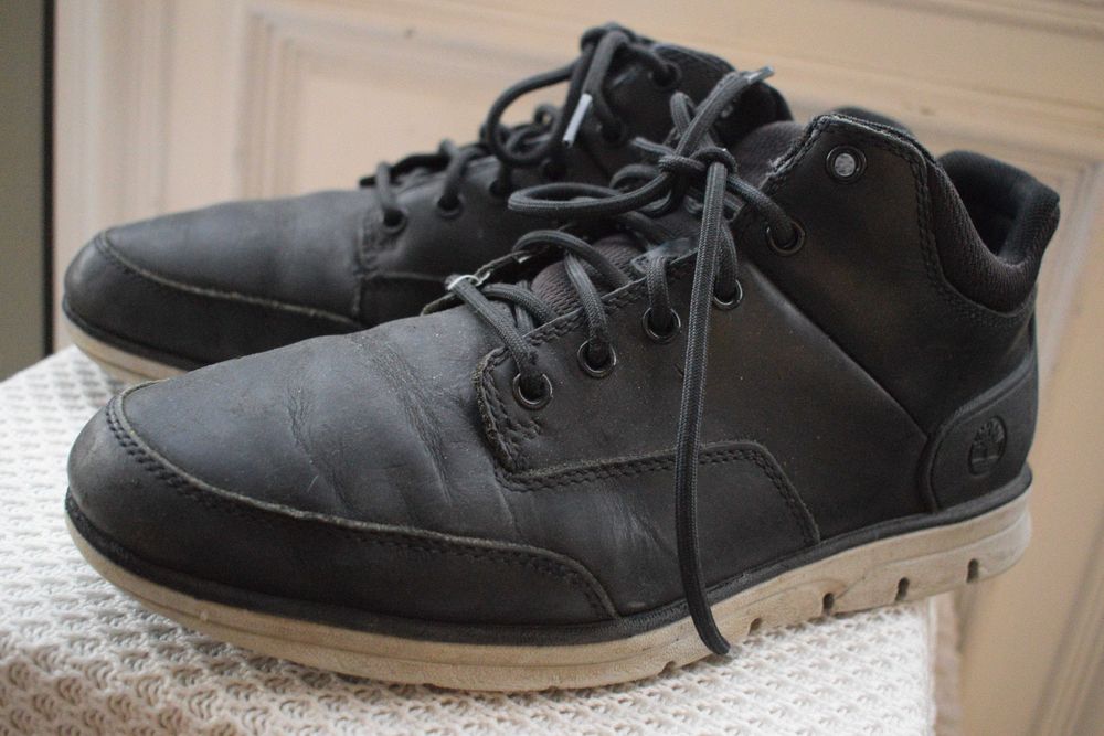кожаные ботинки полусапоги Timberland р. 42 28 см