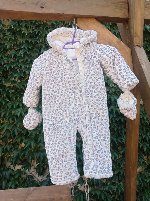 Теплий комбінезон для дівчинки