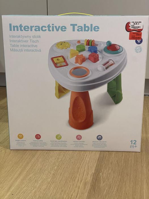 zabawki dla dzieci, Interaktywny stolik, interaktywny stolik, edukacyjny smiki