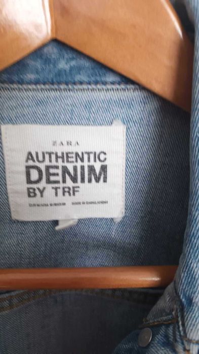 Blusão de ganga azul - Zara