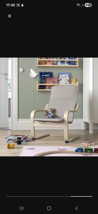 Fotel dziecięcy Ikea Poang