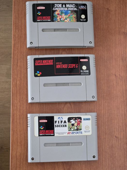 Pack -  3 Jogos - Super Nintendo (SNES)
