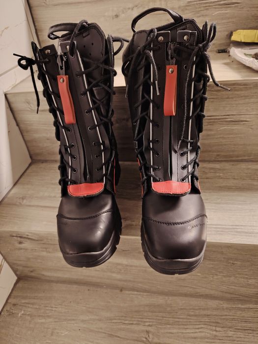 Buty protektory strażackie nowe 48