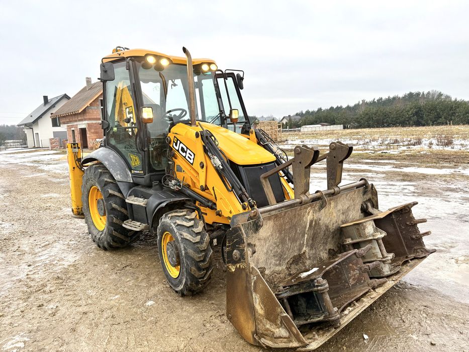 Jcb 3cx powershift klimatyzacja koparko ładowarka