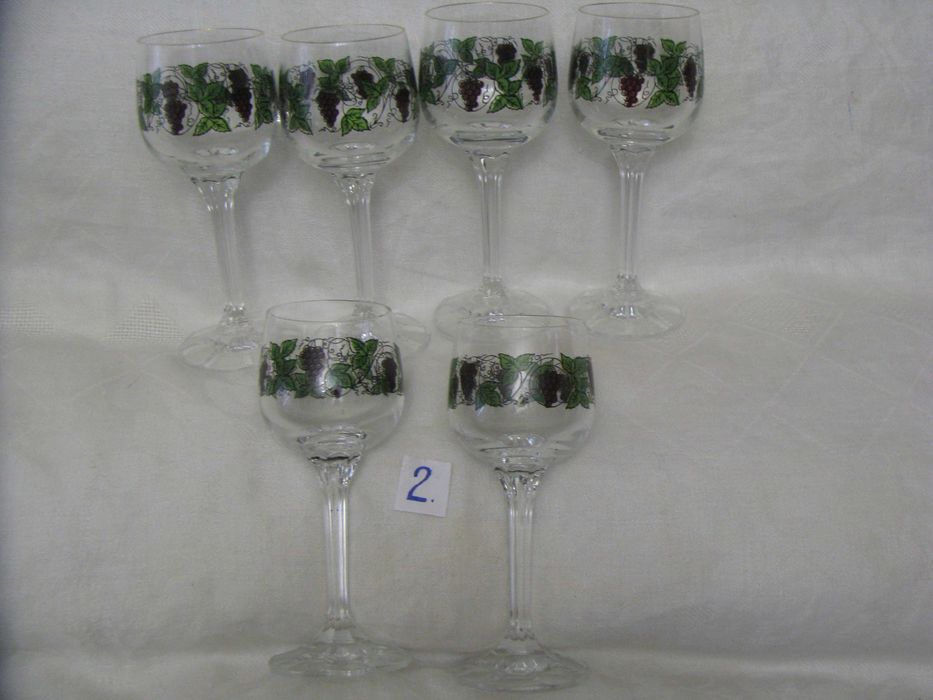 Подарочный набор  бокалов в коробке - Чехословакия - 70-е годы.