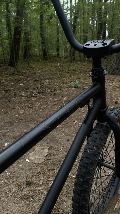 rower bmx czarny