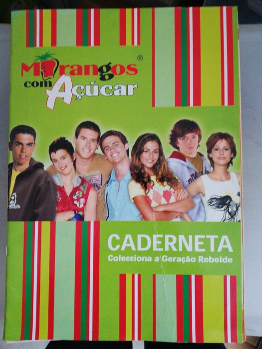 Caderneta dos Morangos com Açúcar