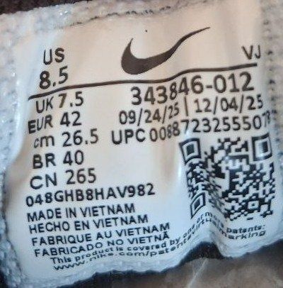 Кросівки Nike Air Max Torch 4 Сріблясті (343846-012) Оригінал