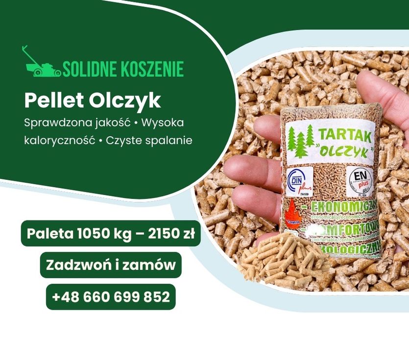 Sprzedam pellet Olczyk pelet opał