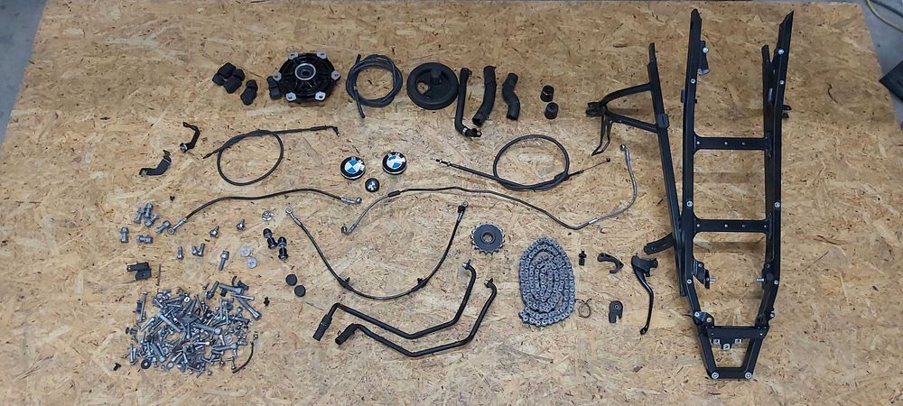 Rama f650gs f700gs f800gs stelaz BMW