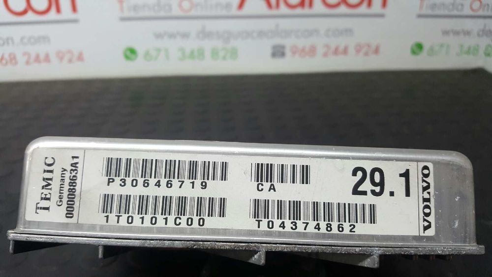 CENTRALINA CAIXA DE VELOCIDADES AUTOMÁTICA VOLVO XC90 D5 (7 SITZE)
