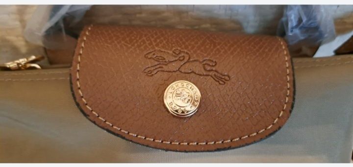 Torebka mini Longchamp jasna Nowa