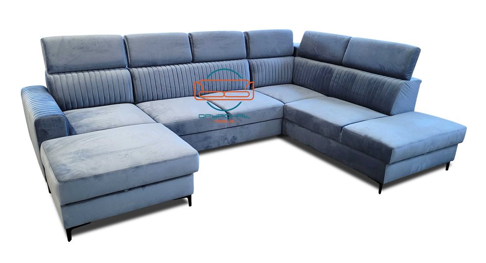 PRODUCENT ! NOWOŚĆ 2024 HIT nowoczesny narożnik zagłówki NR.9/2024 Li