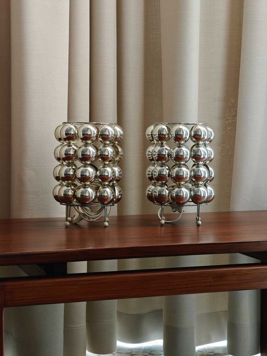 Conjunto Rarissimo Candeeiros Kare Design  Vintage Space Age