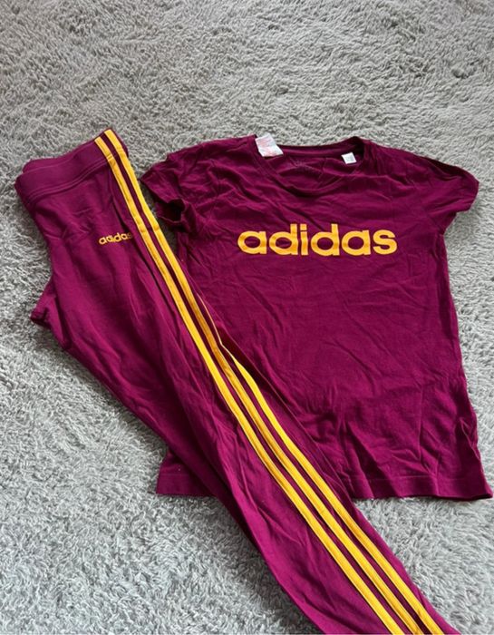 adidas komplet  na wf dla dziewczynki