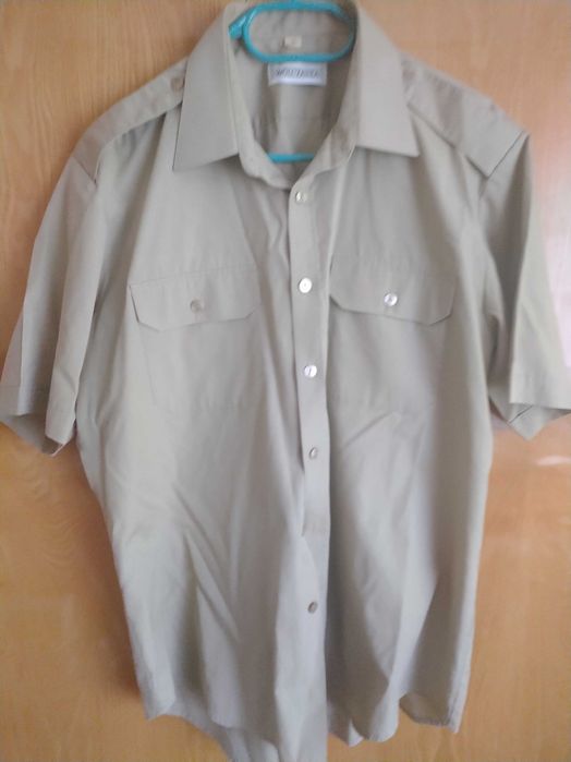 koszula wojskowa khaki krótki rękaw