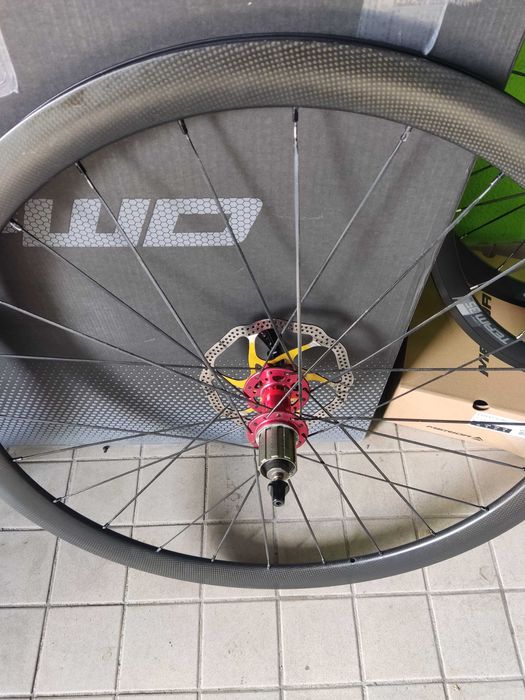 Rodas de carbono de estrada de disco