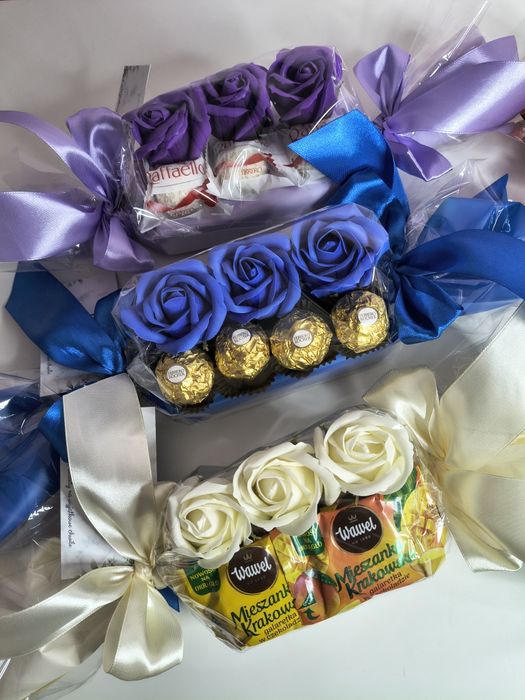 Słodki upominek  cukierek prezent na dzień babci dziadka święta