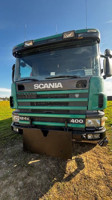 Scania 124C 4X4x6 HDS 12 TON/M WYWROTKA 3 STRONNA  Sprowadzony Pierwszy Właściciel