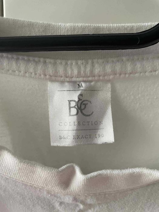 Biała koszulka t-shirt z motywem renifera rozmiar M