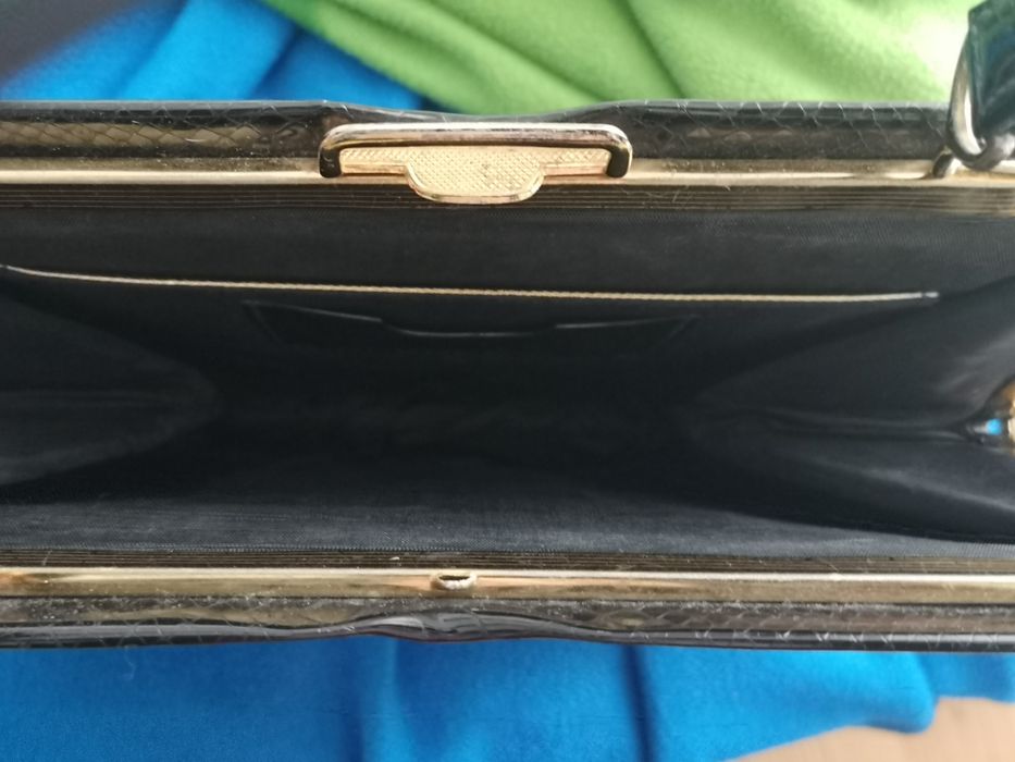 Maleta vintage em pele