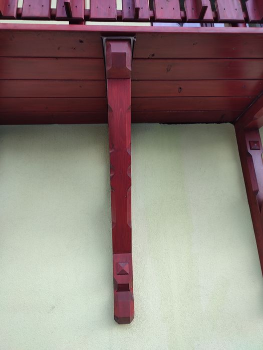 Balkon drewniany gotowy