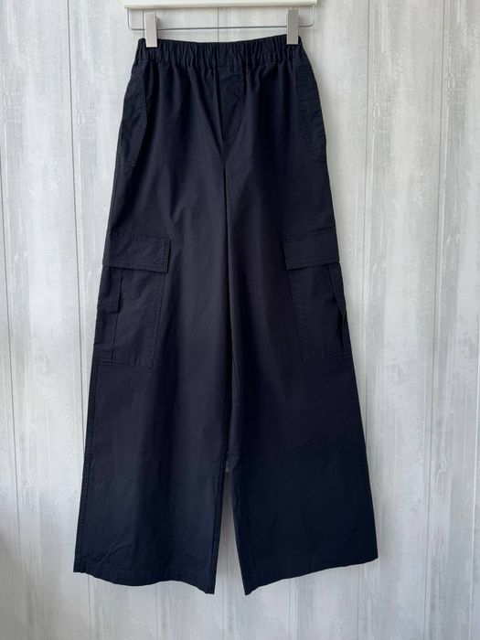 Брюки карго черные