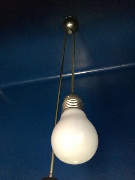 Candeeiro anos 70 vintage