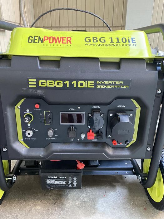 Генератор бензиновий GBG 110 IE 8,8 кВт однофазний інверторний