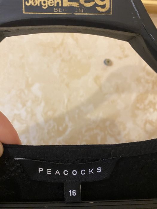 Блузка чорна в стразах