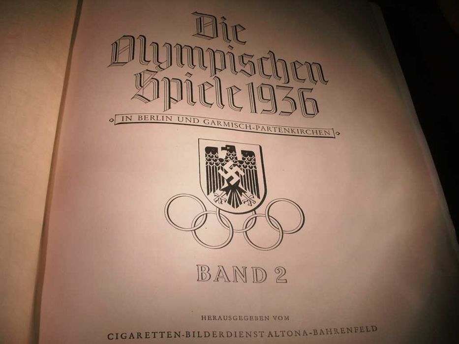 Album Jogos Olimpicos 1936 vol. II - WW2 - 3º Reich - Nazi