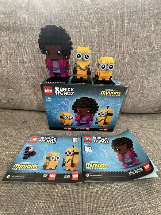 KLOCKI LEGO brickheadz zestaw z filmu MINIONKI