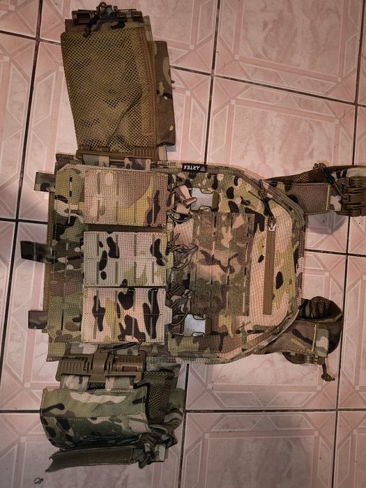 Kamizelka taktyczna Multicam szpej peintboll airsoft