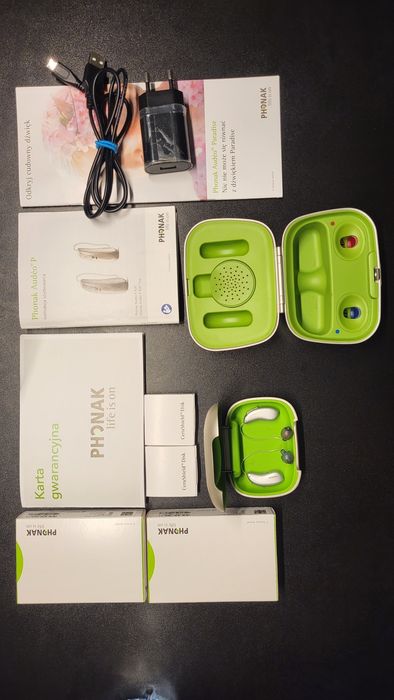 Komplet Phonak Audeo P70-R; gwarancja; 2 słuchawki