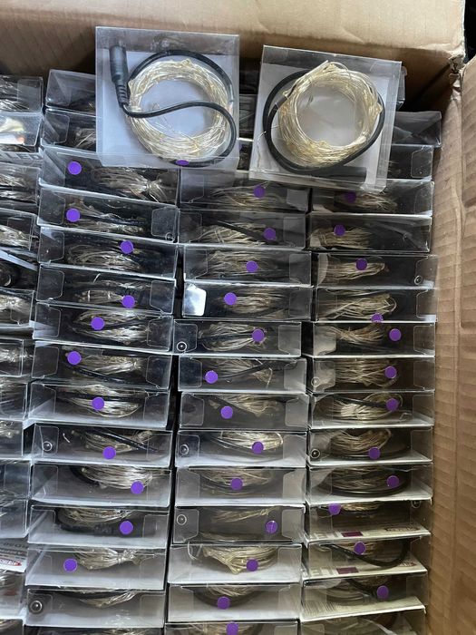 Lampki LED zewnętrzne ŁEZKI 12V 5m 50LED