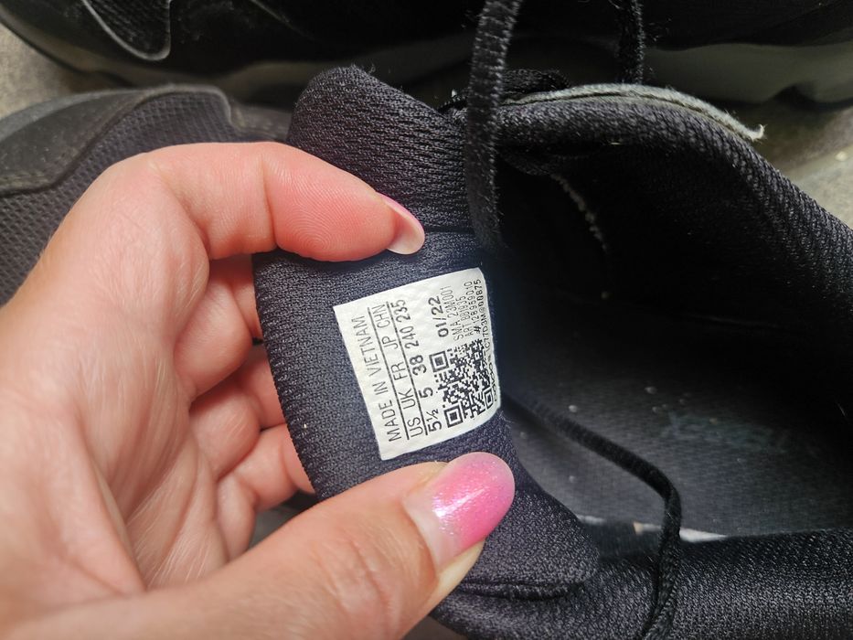 Terrex Adidas r 38 24cm czarne adidasy