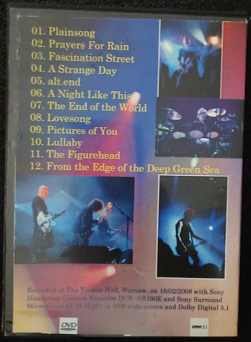 The Cure - DVD - Live in Warsaw - Torwar