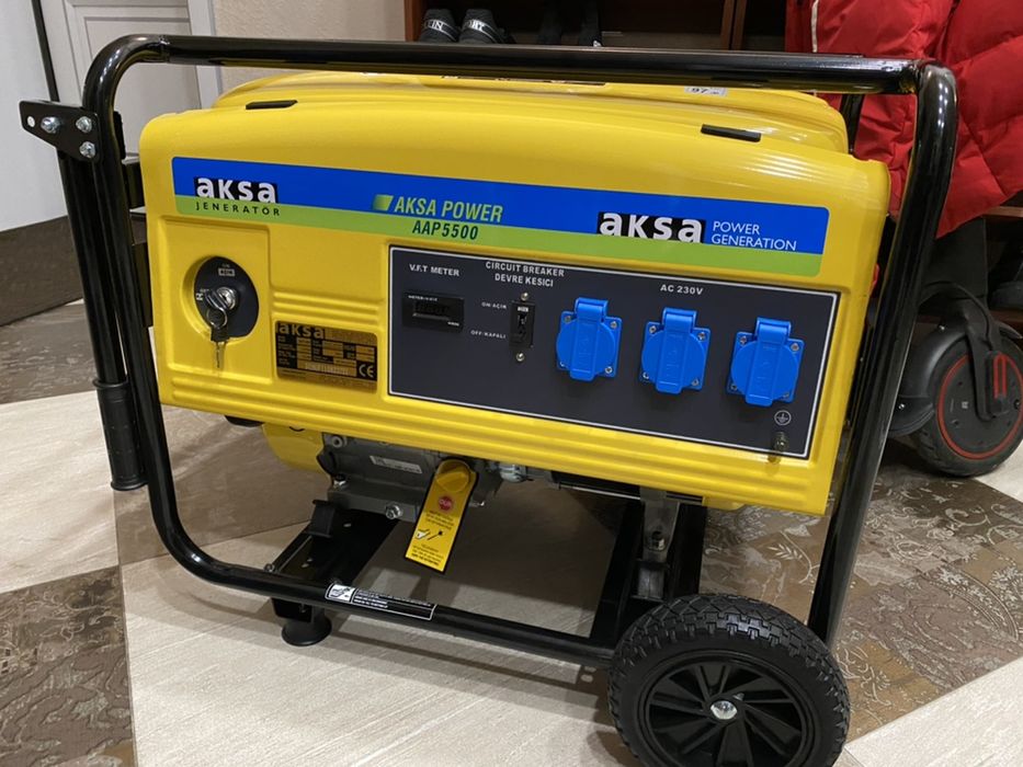 Продам генератор AKSA, AAP 5500