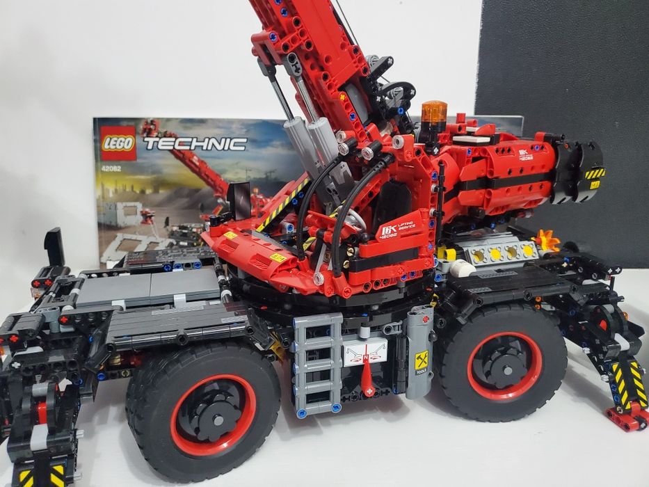 Lego Technic 42082 Dźwig Czerwony