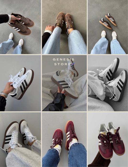 Хiт 2026!Adidas Samba р36-45 100+ кольорiв у наявностi!