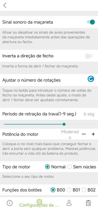 Fechadura/Cilindro BLUETOOTH/AUTOMÁTICA REMOCK LOCKEY 35X35 + 5 CHAVES